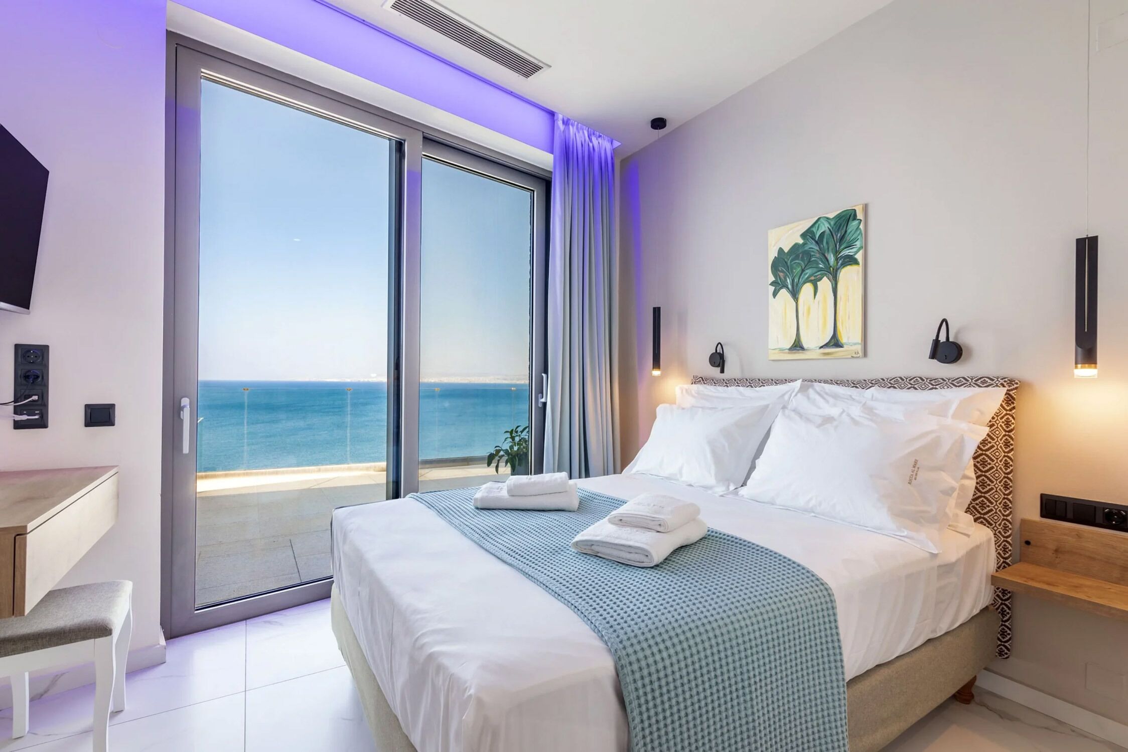 Luxury-Villa, 3 Schlafzimmer, Meerblick | Bügeleisen/Bügelbrett, kostenloses WLAN