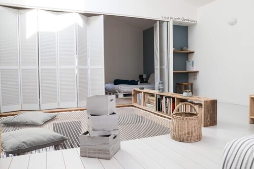 Atypical loft with hanging net ideally located between Pornic and Noirmoutier