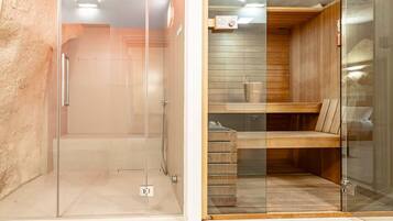 Habitación, 1 cama matrimonial | Baño | Secadora de cabello, toallas, papel de baño