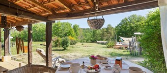 Les Orchidées - Habitación con piscina compartida, terrazas privadas y Wi-Fi