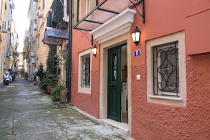 Majoituspaikan julkisivu