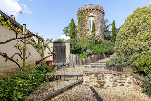 Holiday Home 'Tour-moulin' with Private Terrace, Garden & Wi-Fi