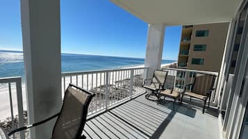 Signature Condo, 3 Bedrooms, Balcony, Beach View | Balcony