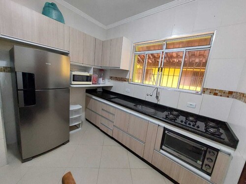 Vacation Home in Praia Grande, 3 minutes from the beach.