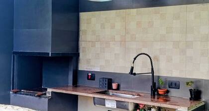 Vacation Home in Praia Grande, 3 minutes from the beach.