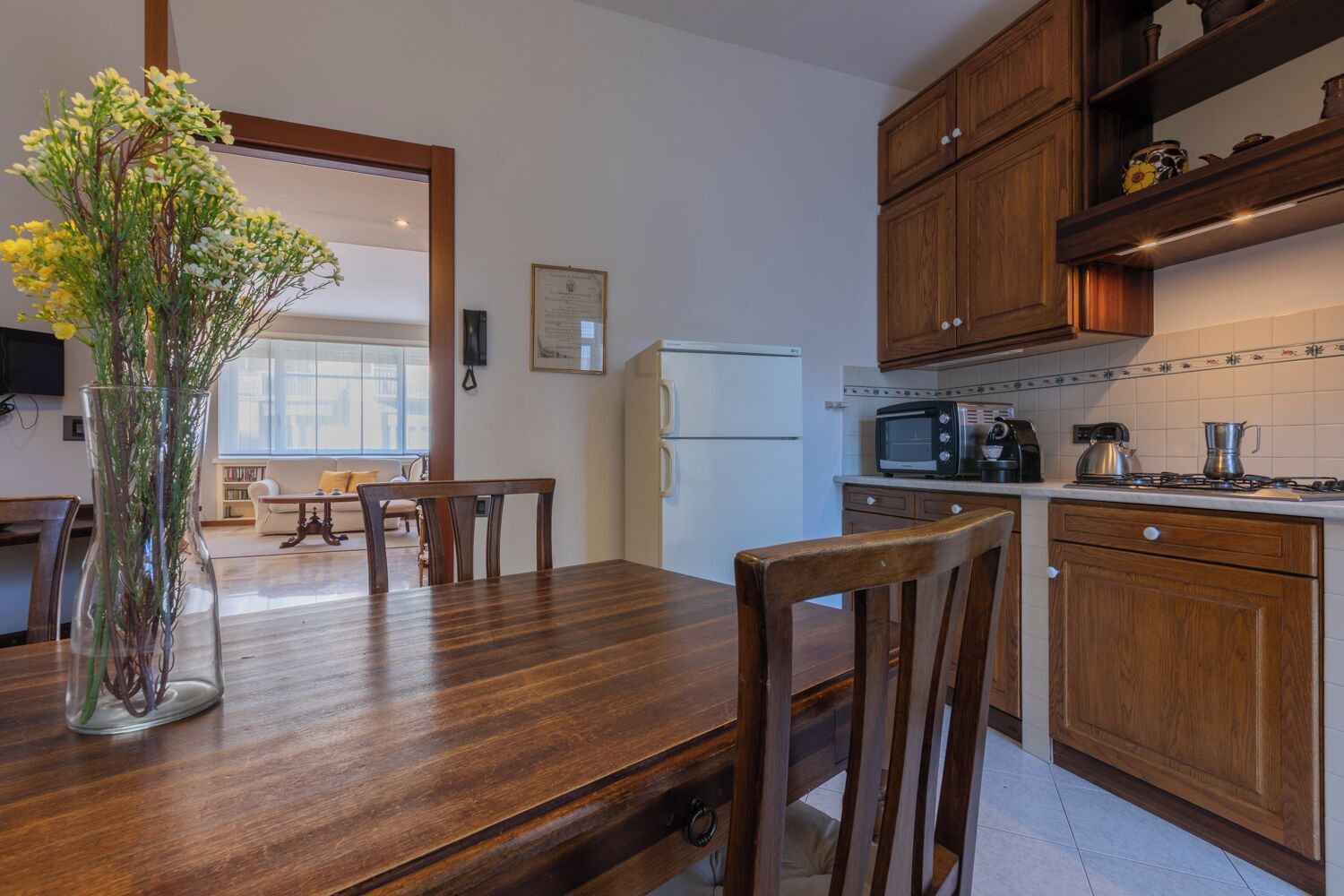 Basic Apartment, Balcony | Private kitchen