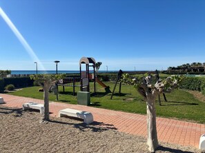 Children’s area - Apartment 'Apartamento Luz De Baria' with Shared Pool, Private Terrace and Air Conditioning (Vera)