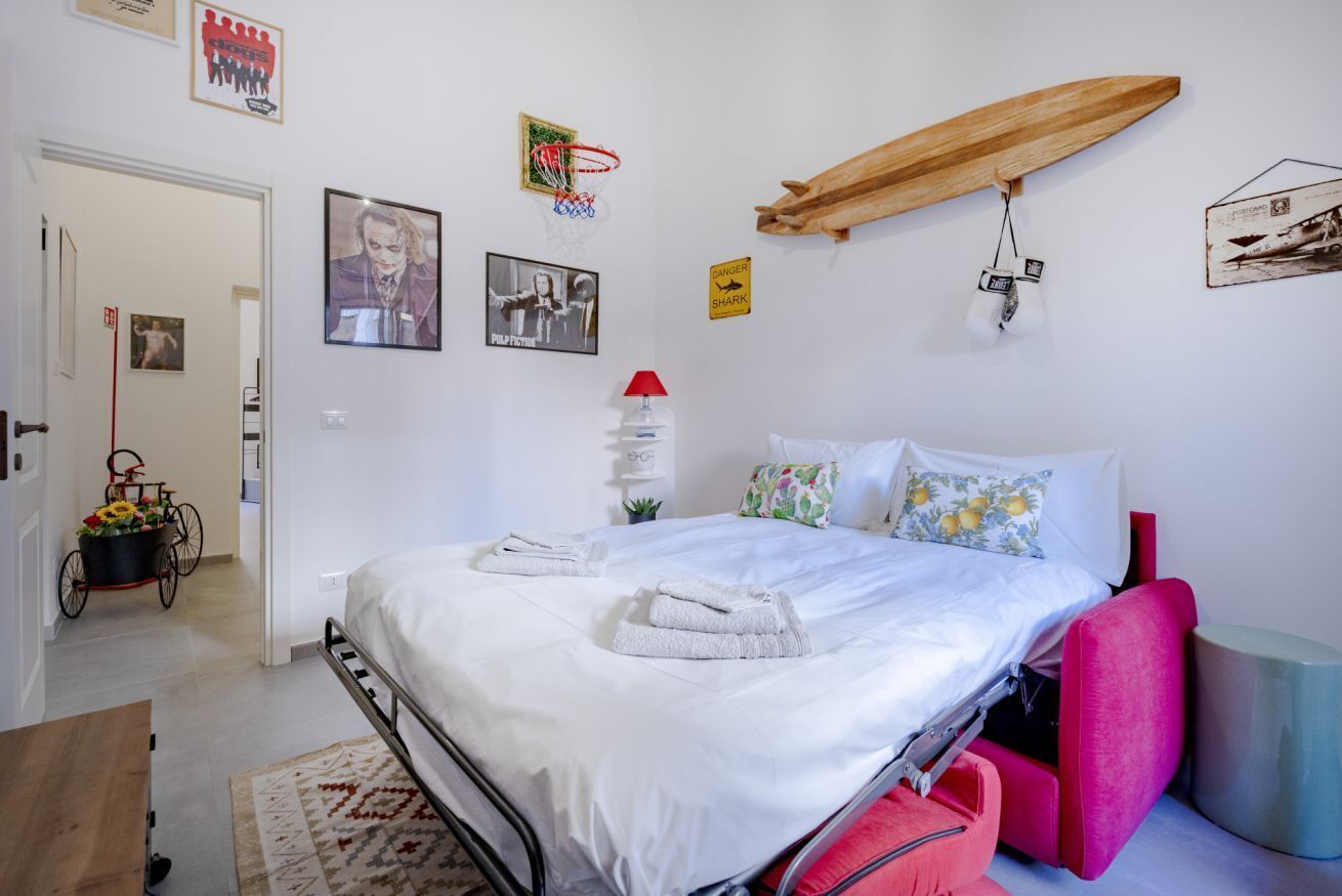 2 bedrooms, iron/ironing board