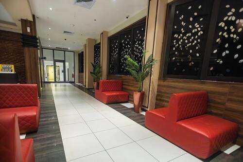 Sitzecke in der Lobby
