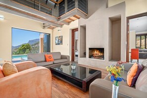 Una chimenea