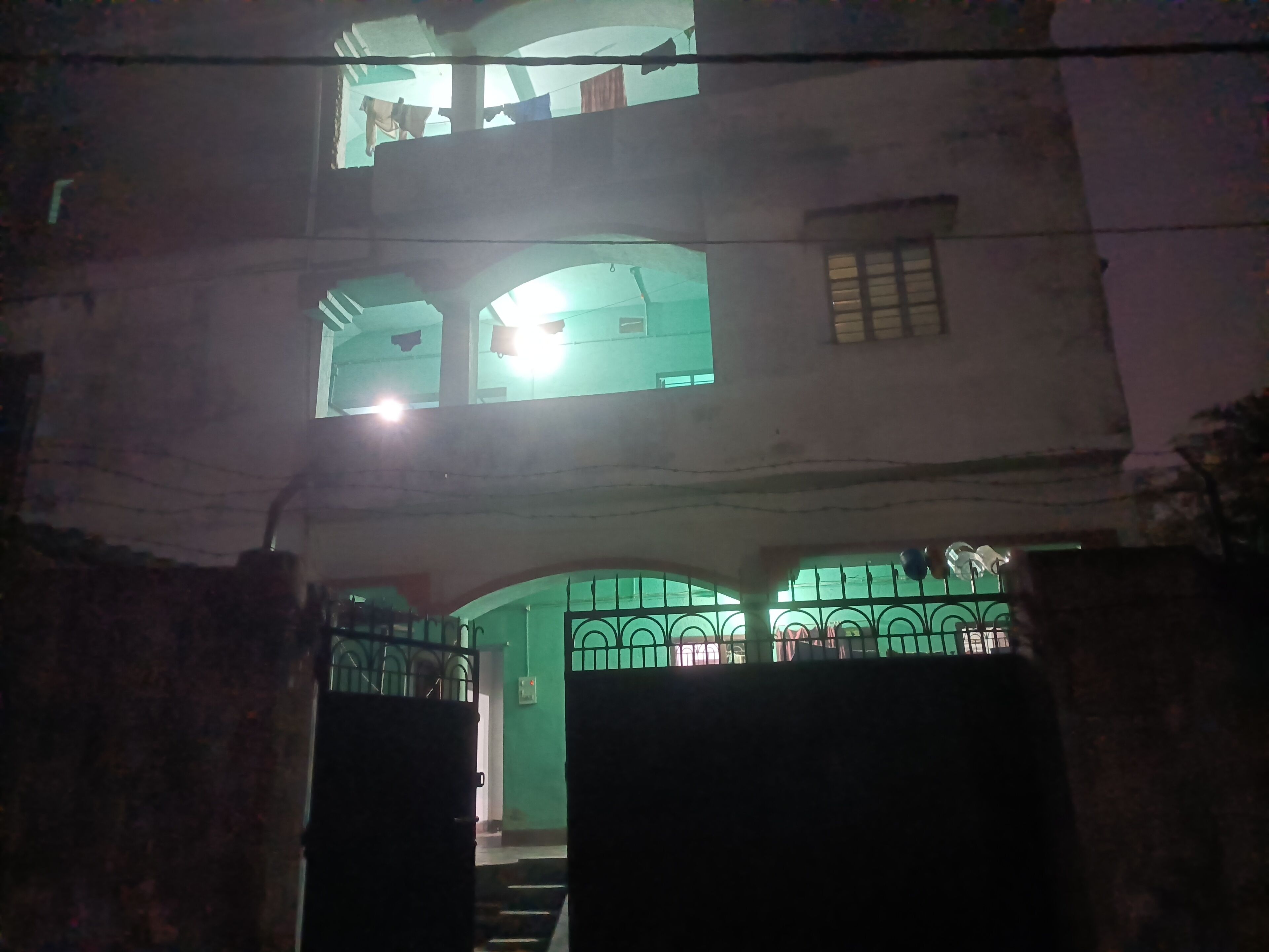 Fachada de la propiedad