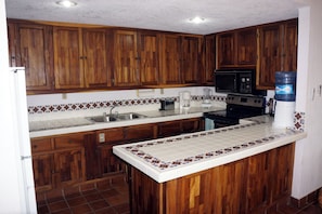 Private kitchen - A-508 Beautiful 2 Bedroom Town View Condo (Cabo San Lucas)
