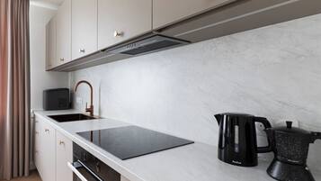 Apartment, Balcony | Living area