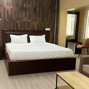 Quarto executivo | Escrivaninha, Wi-Fi de cortesia