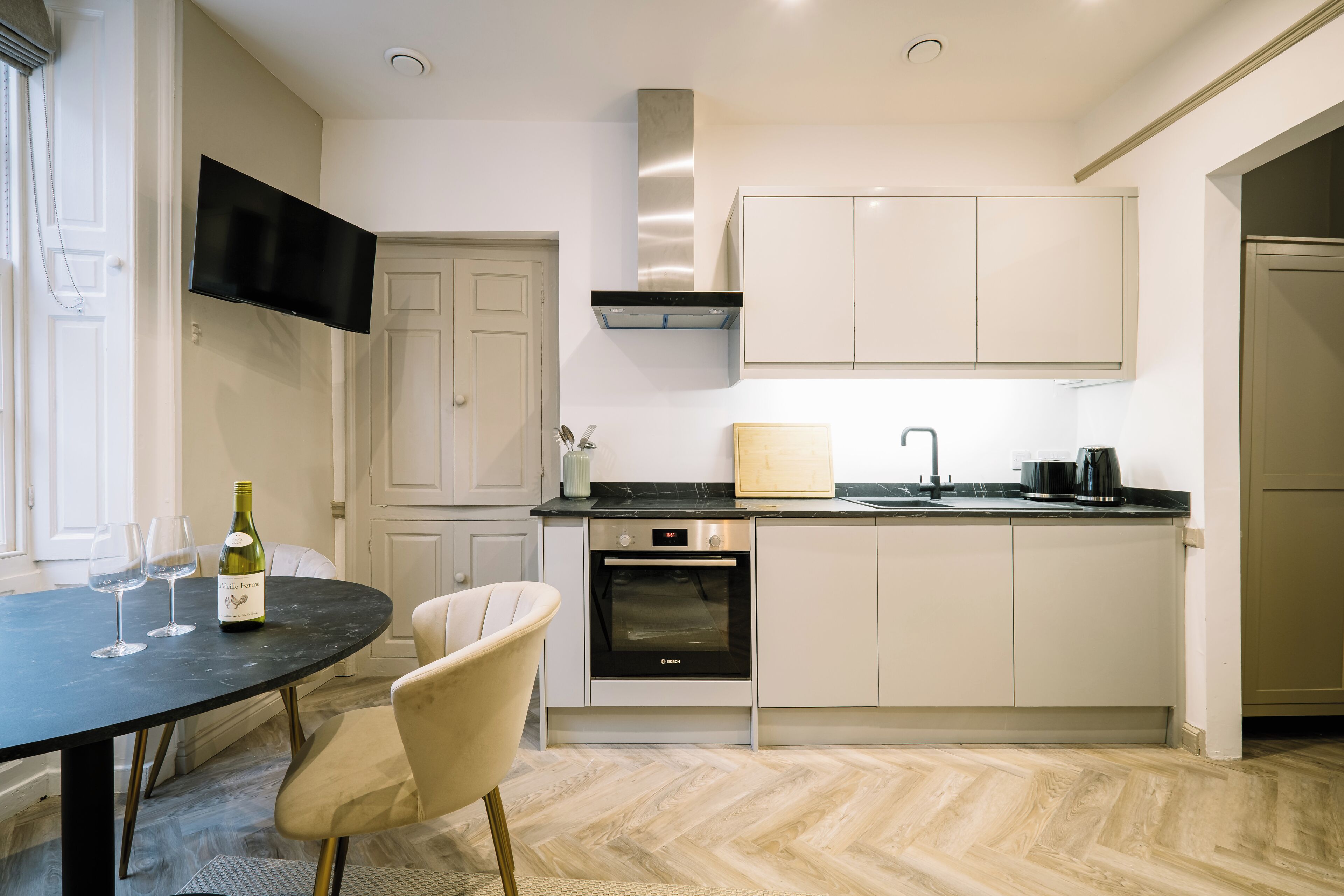 Apartamento, vistas a la ciudad | Cocina privada