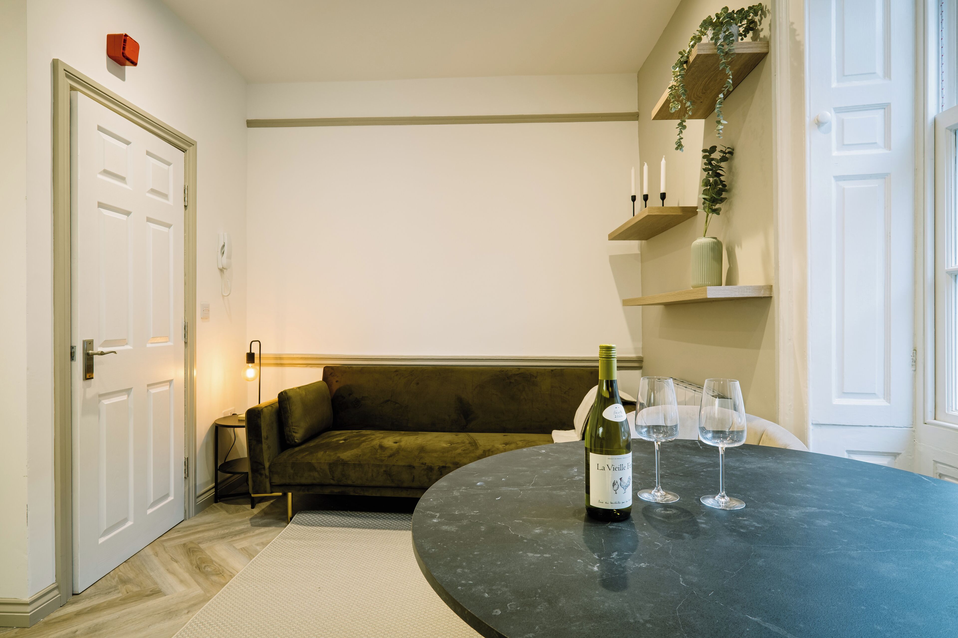 Appartamento, vista città | Area soggiorno