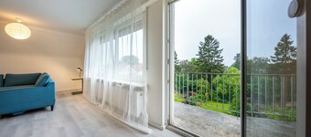 Modern vacation apartment for 8 guests with balcony | Near Mannheim & Heidelberg