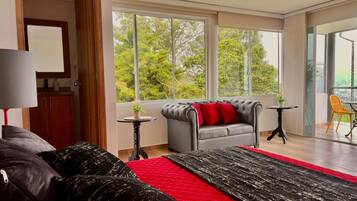 Premium bedding, down comforters, Select Comfort beds, blackout drapes