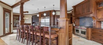 Superior Luxury! Elegantly furnished 6 BR, 6 full bath mansion, with great views