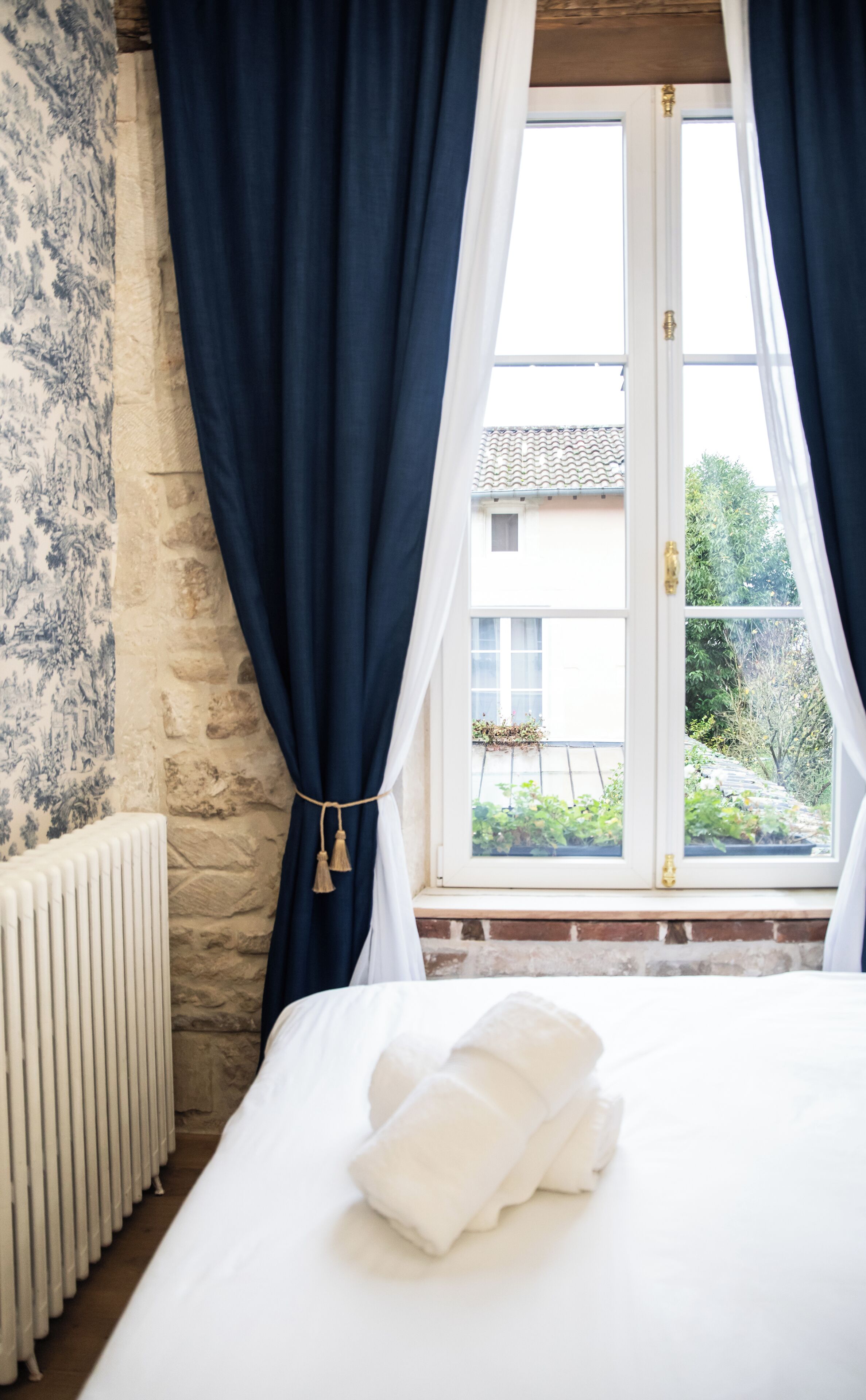 Traditional-Doppelzimmer, Blick auf den Innenhof