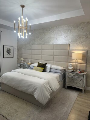 3 bedrooms, desk, iron/ironing board, free WiFi