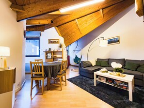 Interior - Bright studio with a view of Mont Blanc (Chamonix-Mont-Blanc)