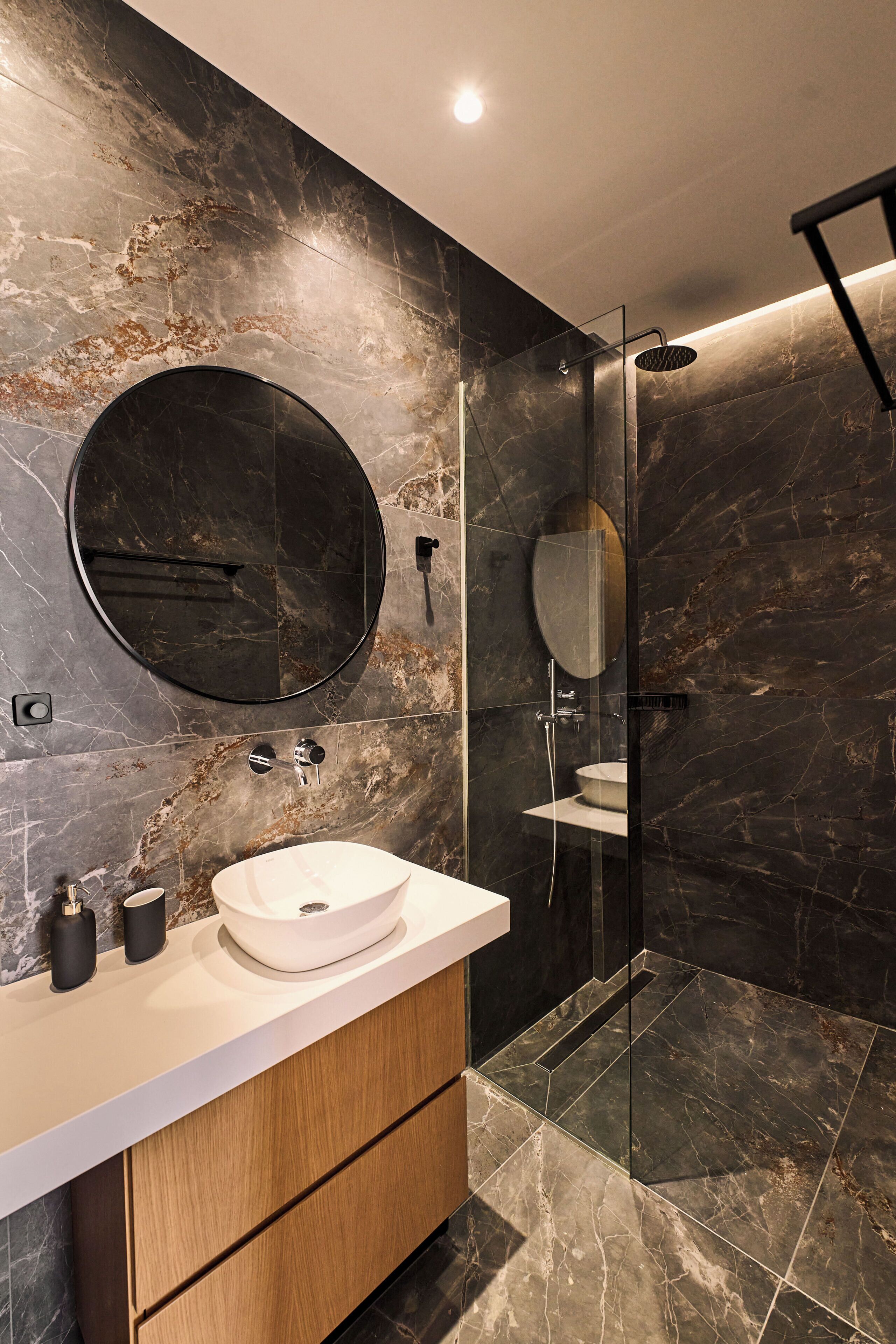 Family Villa, 2 Bedrooms, Private Pool, Sea View | Bathroom | Free toiletries, hair dryer, towels, soap