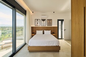 Family Villa, 2 Bedrooms, Private Pool, Sea View | In-room safe, desk, iron/ironing board, free cribs/infant beds - POLYTELIA | Luxury Living (Hersonissos)