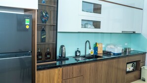 Shared kitchen - Amanda Homestay (Nghia Tru)