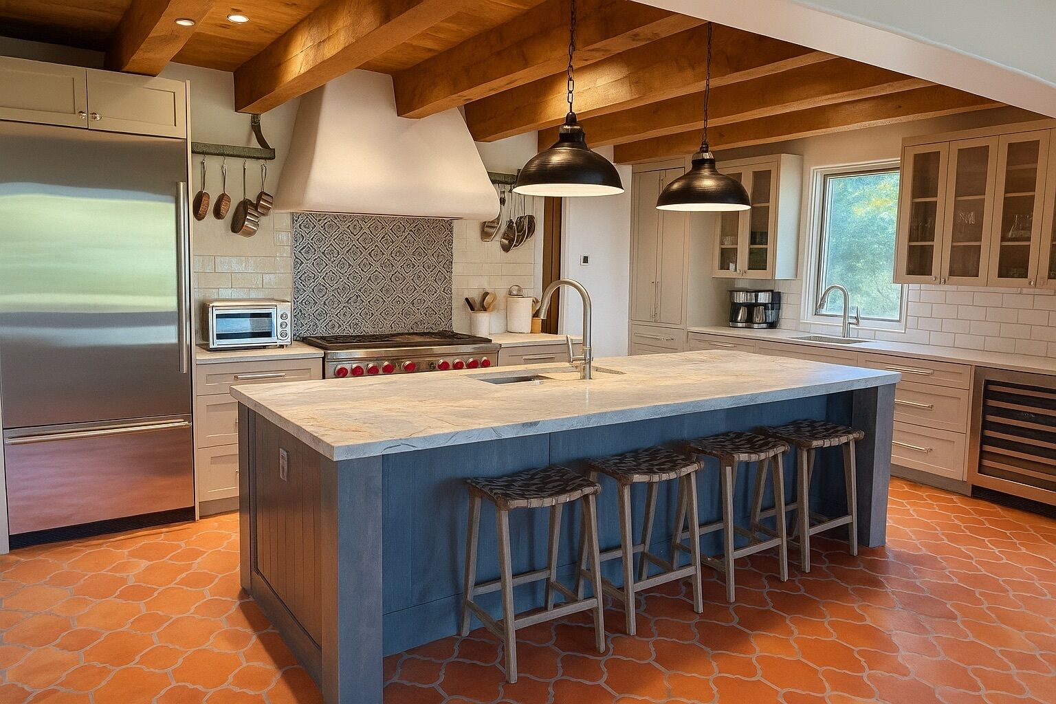 Four à micro-ondes, lave-vaisselle, cafetière-théière, grille-pain