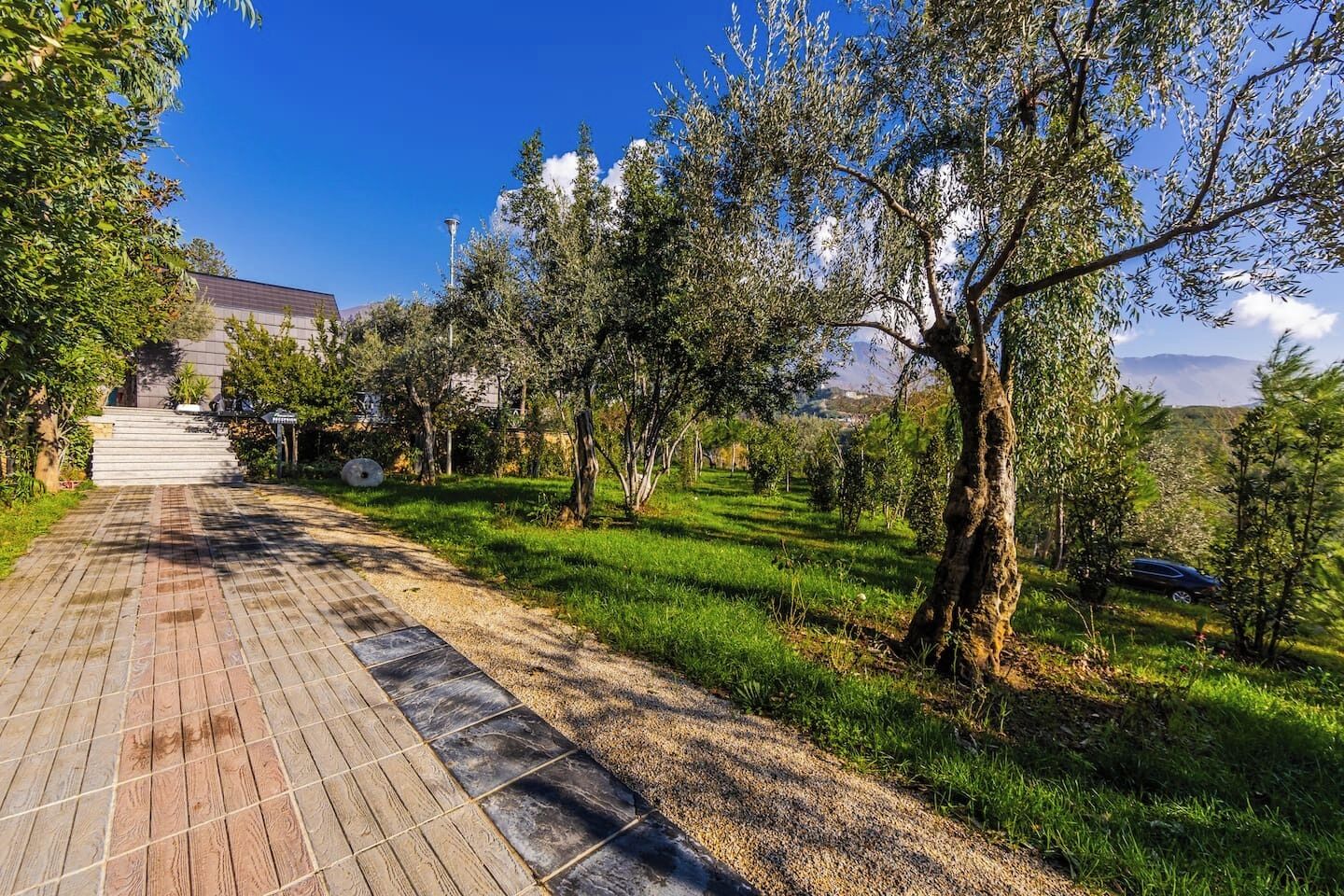 Enceinte de l’hébergement