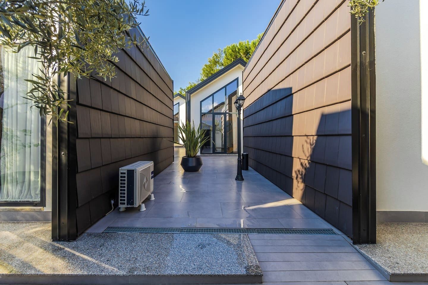 Enceinte de l’hébergement