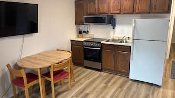 Microwave, oven, stovetop