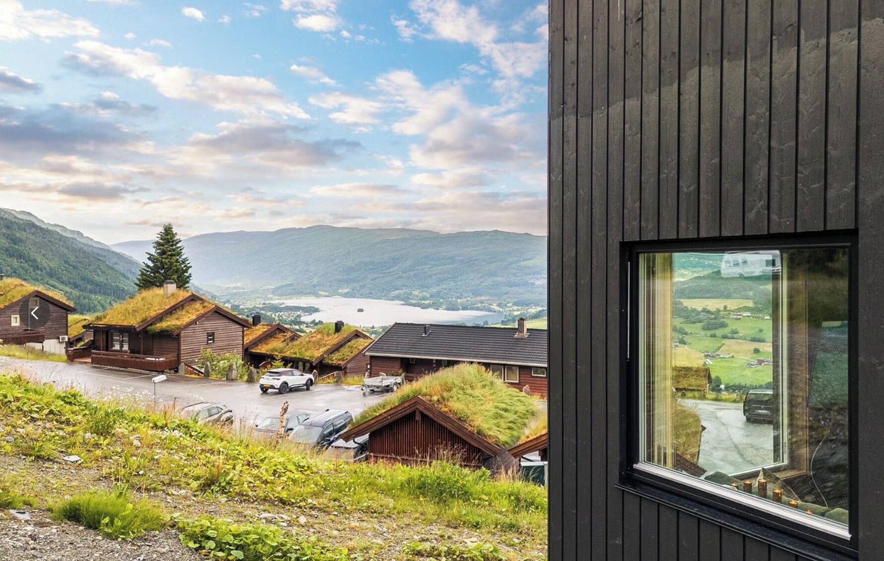 Utsikt fra overnattingsstedet