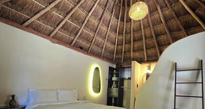 Private Villa + Palapa w/Garden Steps from Lagoon
