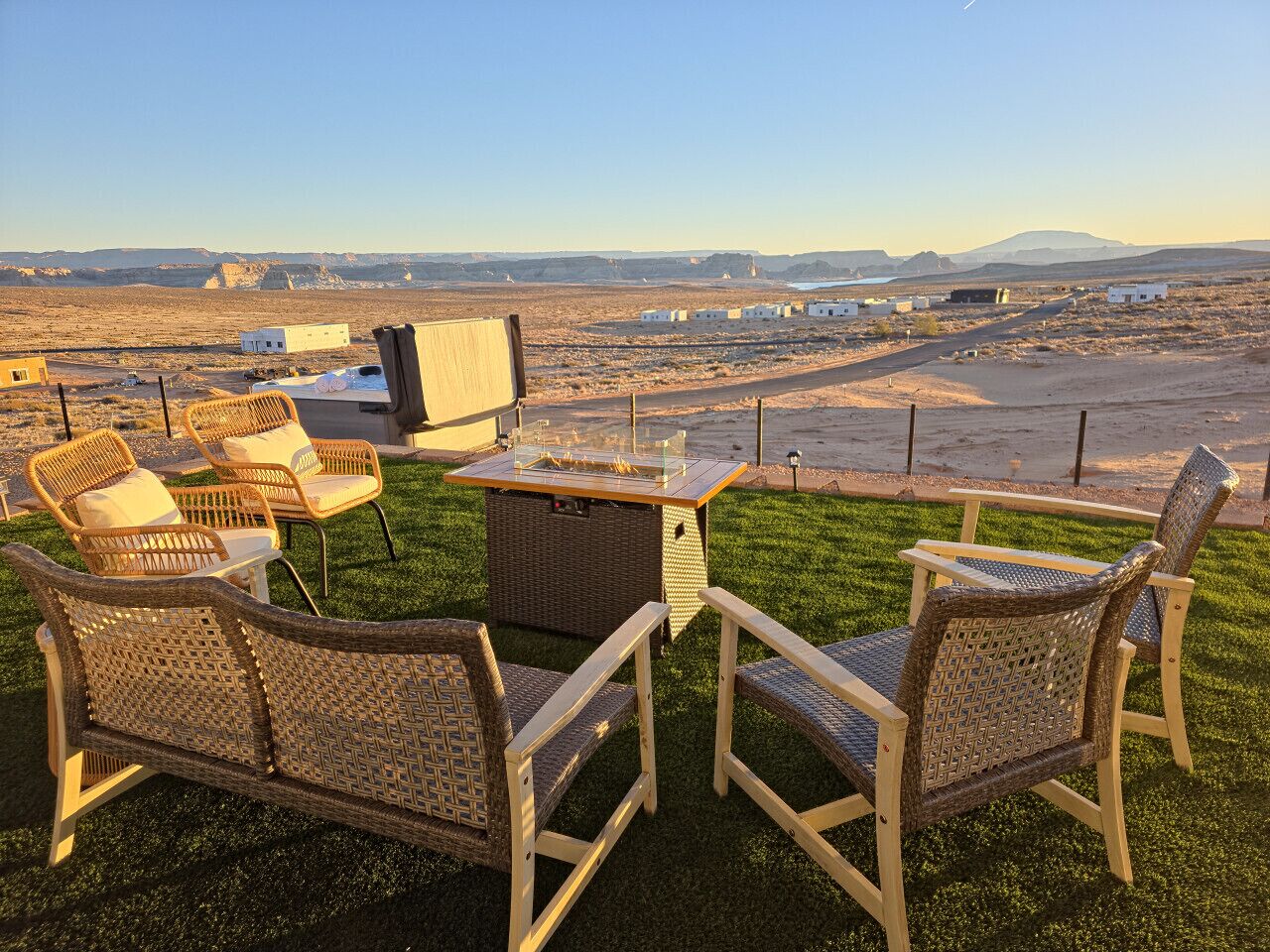 Enceinte de l’hébergement