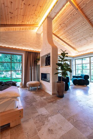 Superior Chalet | Kalis bunyi, seterika/papan seterika, Wi-fi percuma 