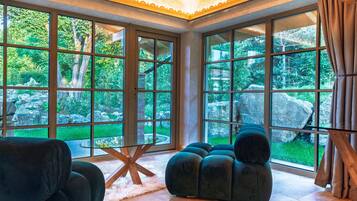 Chalet superior | Zona de estar