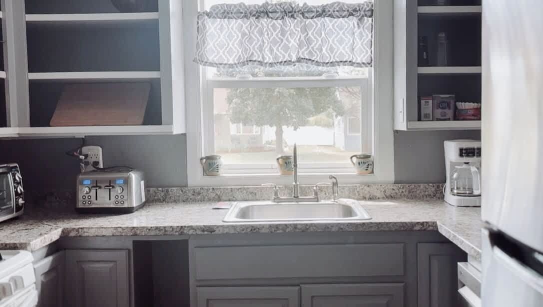 Mikrobølgeovn, ovn, kogeplade, opvaskemaskine