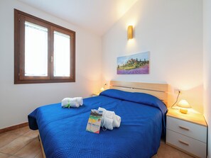 Apartment, 2 Bedrooms, Balcony, Pool View - Sea View Apartment With Shared Pool (Badesi)