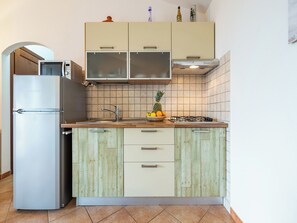 Apartment, 2 Bedrooms, Balcony, Pool View | Interior - Sea View Apartment With Shared Pool (Badesi)