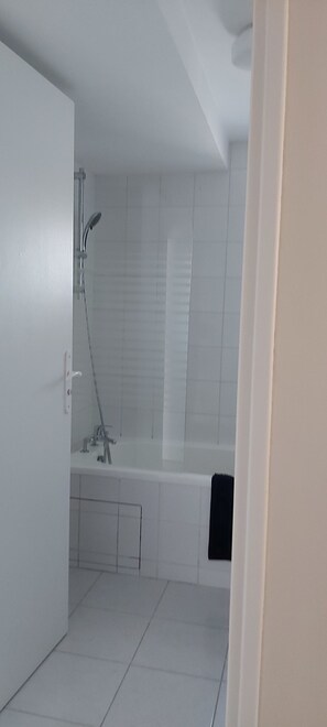 Hair dryer, soap, toilet paper - In the quiet countryside, single-storey house (Mouilleron-le-Captif)