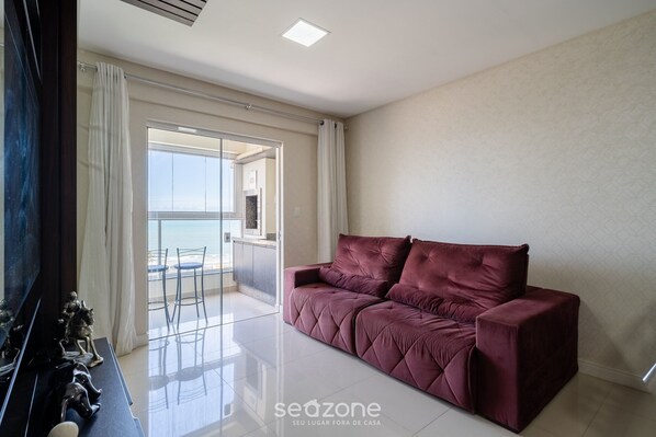 Basic Apartment | Living area | 32-inch Smart TV with digital channels