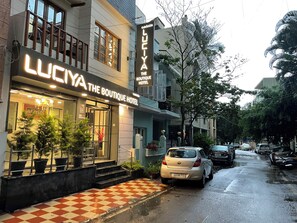 Entrada al alojamiento