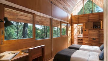 Quarto casal luxo, ao lado da montanha | Wi-Fi de cortesia