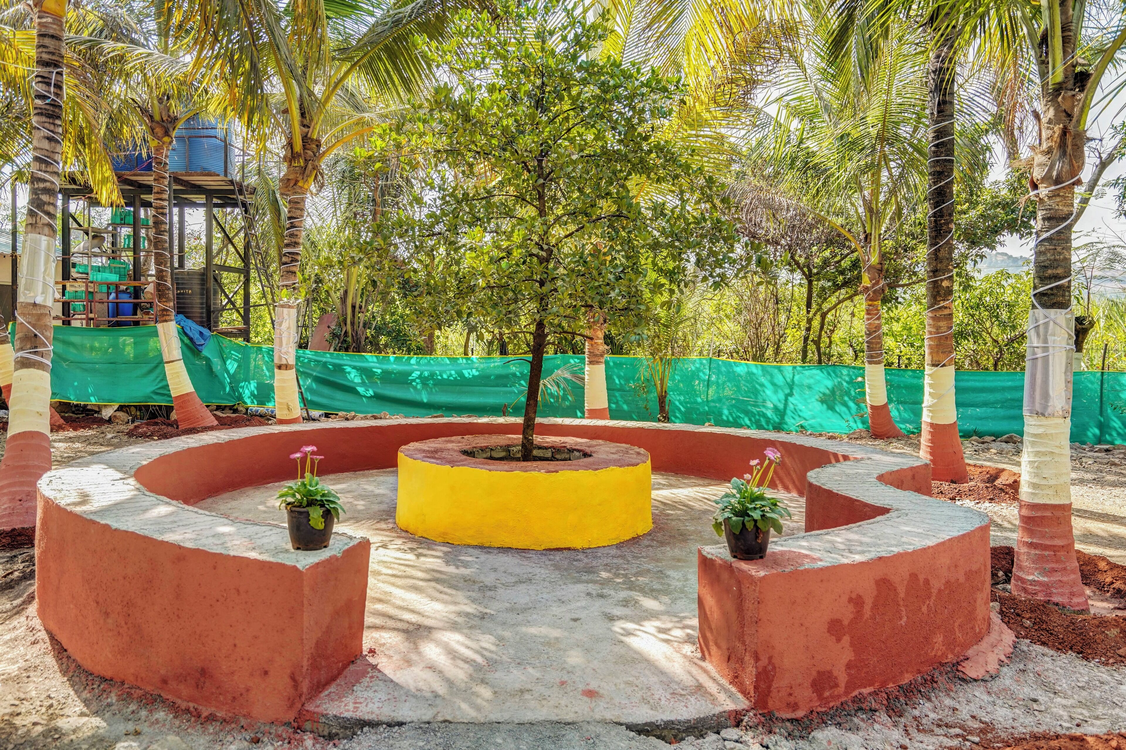 Área de juegos infantiles al aire libre