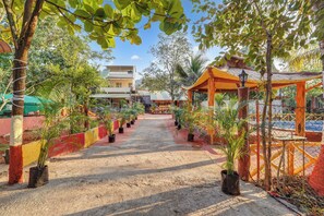 Voorkant van accommodatie