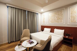 Premium Double Room, City View | Iron/ironing board, free WiFi - Aarchh Regency (Noida)
