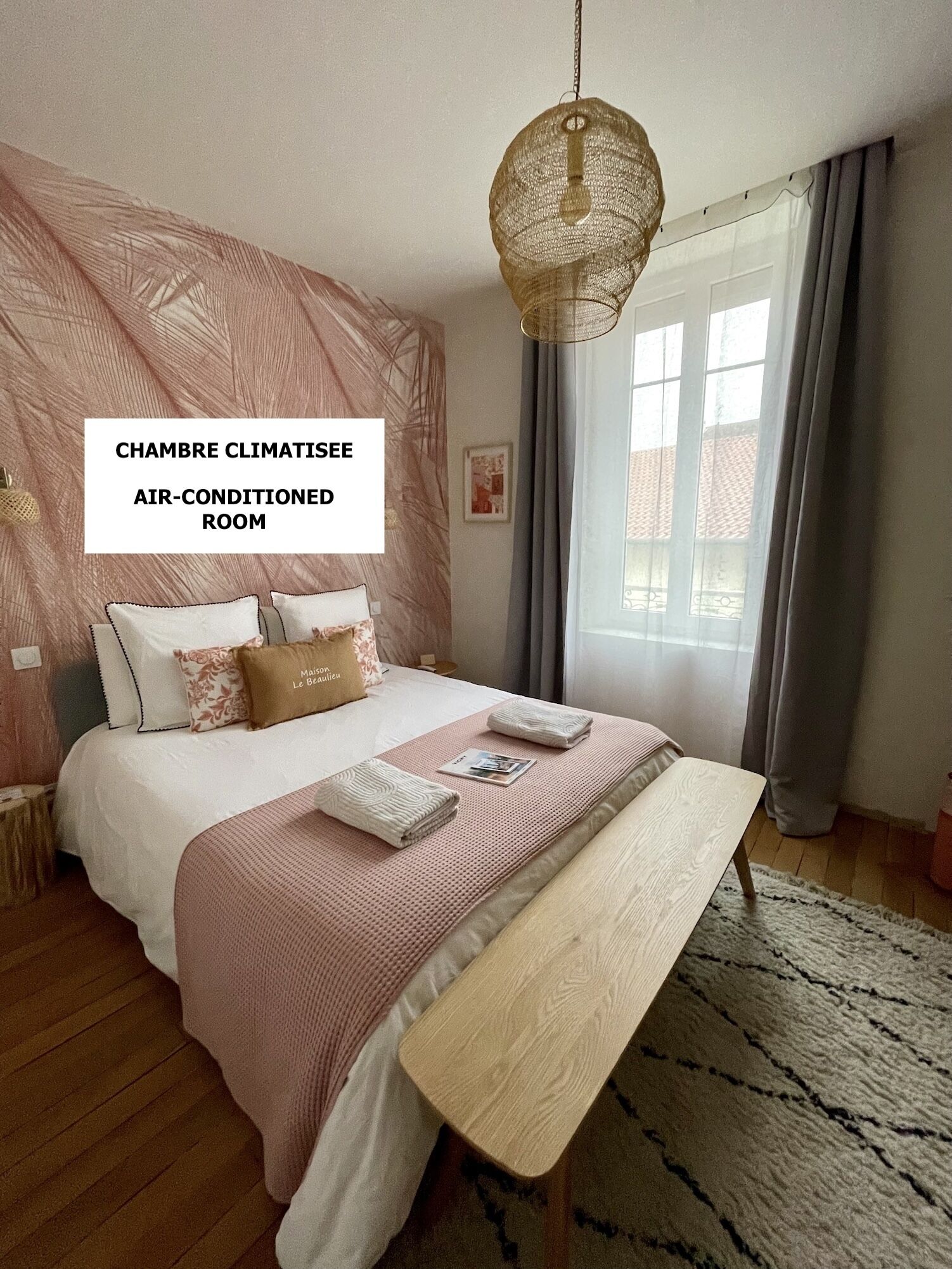 Blackout curtains, soundproofing, iron/ironing board, free WiFi