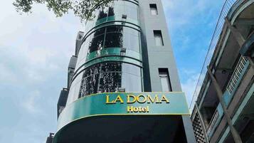 Façade de l’hébergement